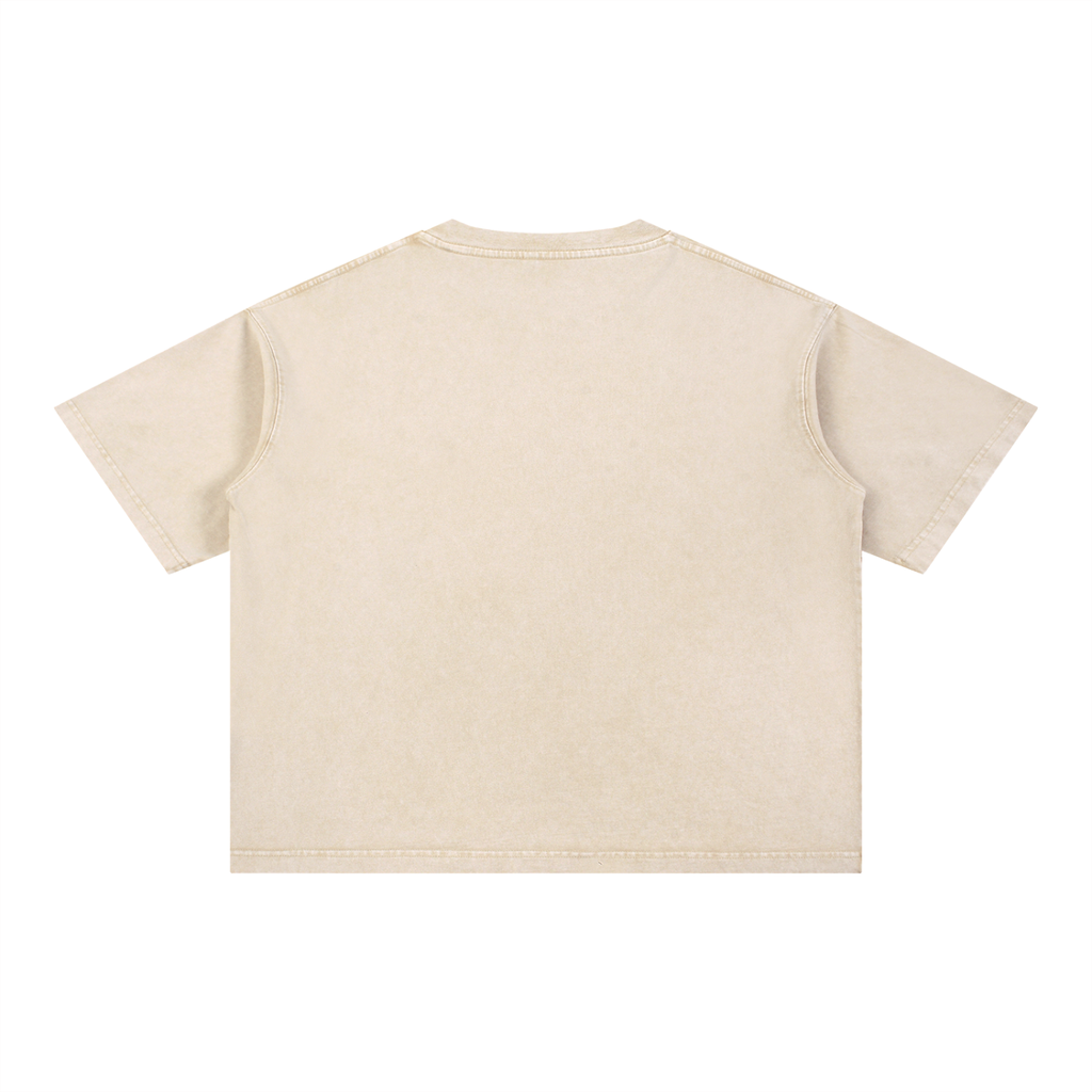 Dead Society Mineral Wash Boxy Cotton T-Shirt