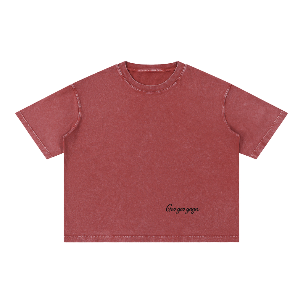 Dead Society Mineral Wash Boxy Cotton T-Shirt